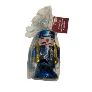 Nutcracker Candle Cherished Home Collection NEW Holiday Christmas Stocking Gift
